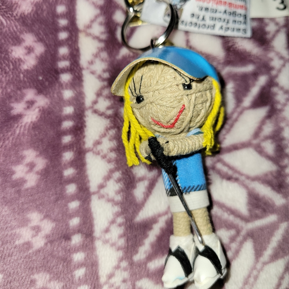 Girl golf string doll..funny cute